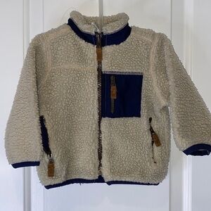 Carter’s sherpa sweater size 9months